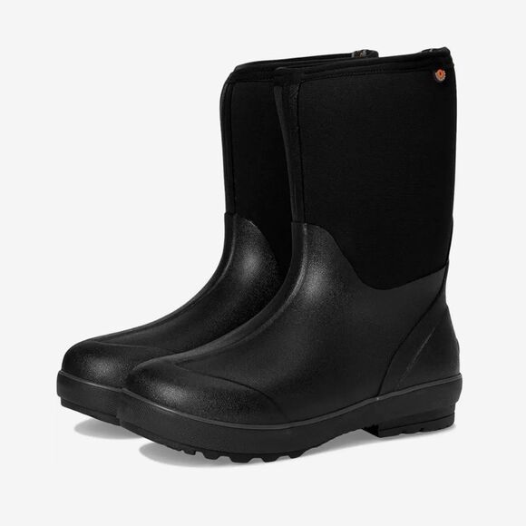 Bogs Classic II Black Mid Snow Winter Boots- No Handles Women’s US 9 New - Picture 1 of 12